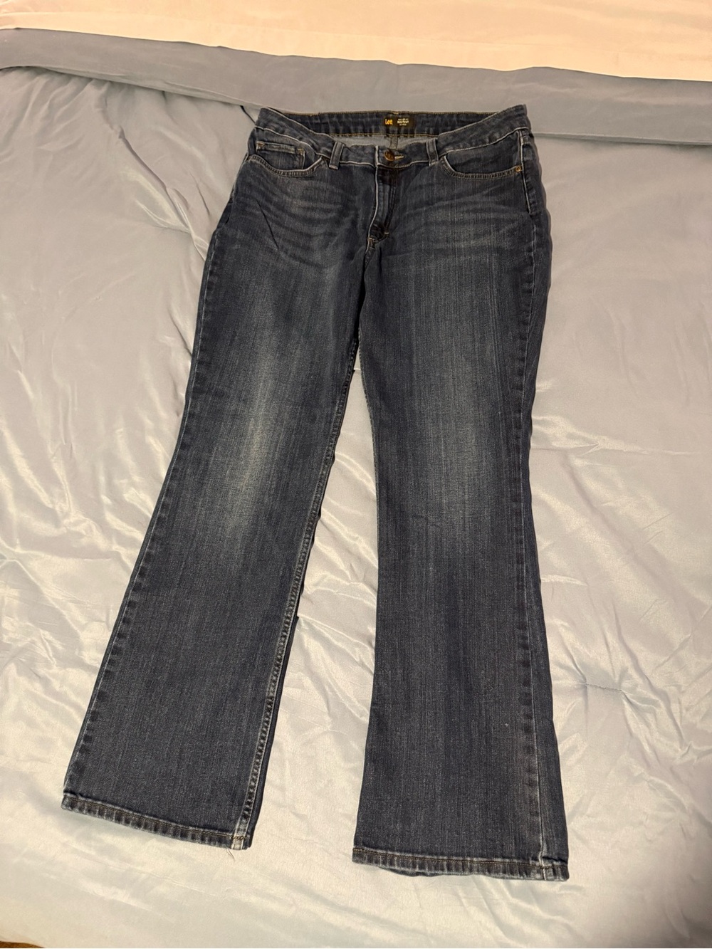 Lee Women's Dark Blue Bootcut Flare Jeans
